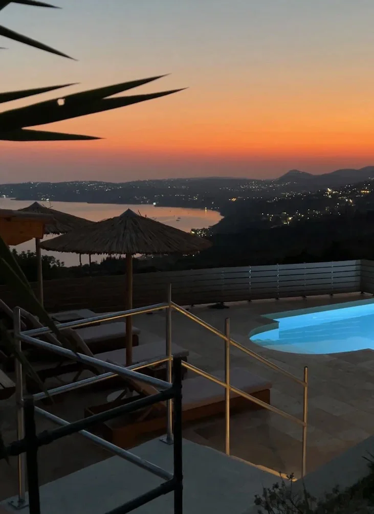 sea view apartment balcony in kefalonia