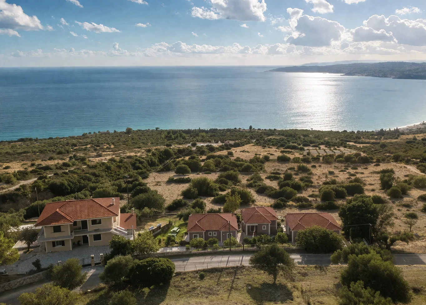 bright studio apartment with natural light